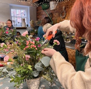 floristry class photograph